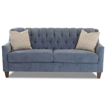 Apartment-Size Tufted Sofa